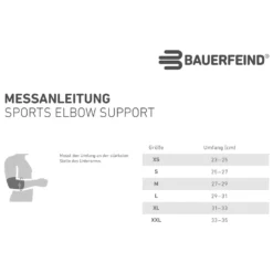Bauerfeind Sports - Sports Elbow Support - Bandage De Sport -Outdoor Énergie bauerfeind sports sports elbow support bandage de sport detail 3