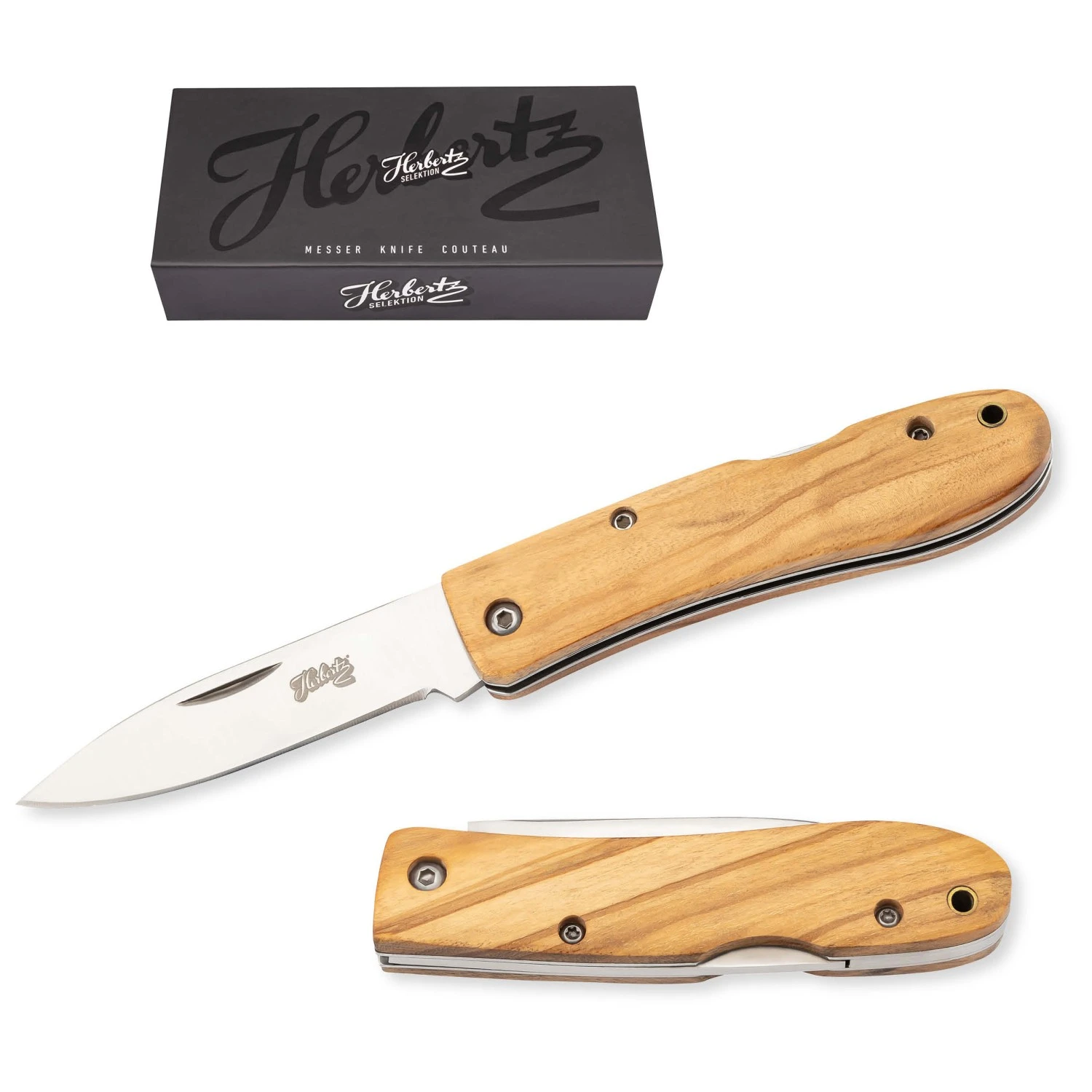 Herbertz Selektion - Taschenmesser Droppoint - Couteau 1 Herbertz Selektion - Taschenmesser Droppoint - Couteau