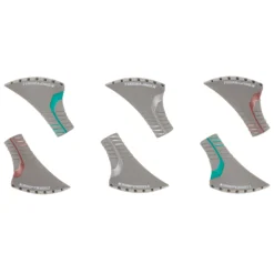 Komperdell - Nordic Walking 2-Color Vulcanized Pads 3-Pack