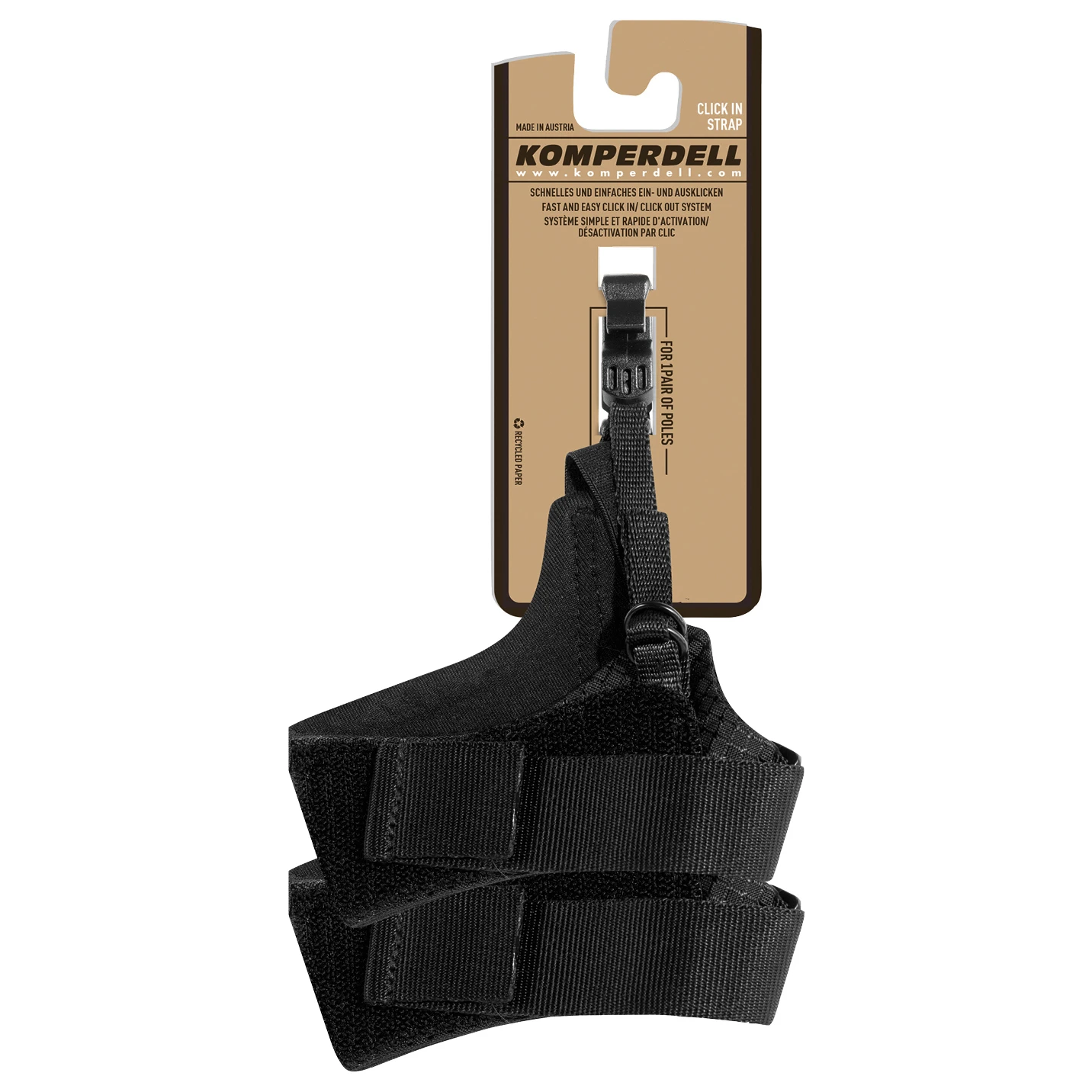 Komperdell - Nordic Walking Strap Click-In 2.0 - Dragonne 1 Komperdell - Nordic Walking Strap Click-In 2.0 - Dragonne