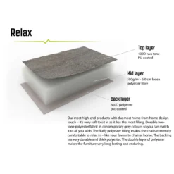 Outwell - Grenada Lake - Chaise De Camping -Outdoor Énergie outwell grenada lake chaise de camping detail 5